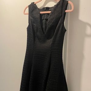 Guess Fit & Flare textured dress NWT
